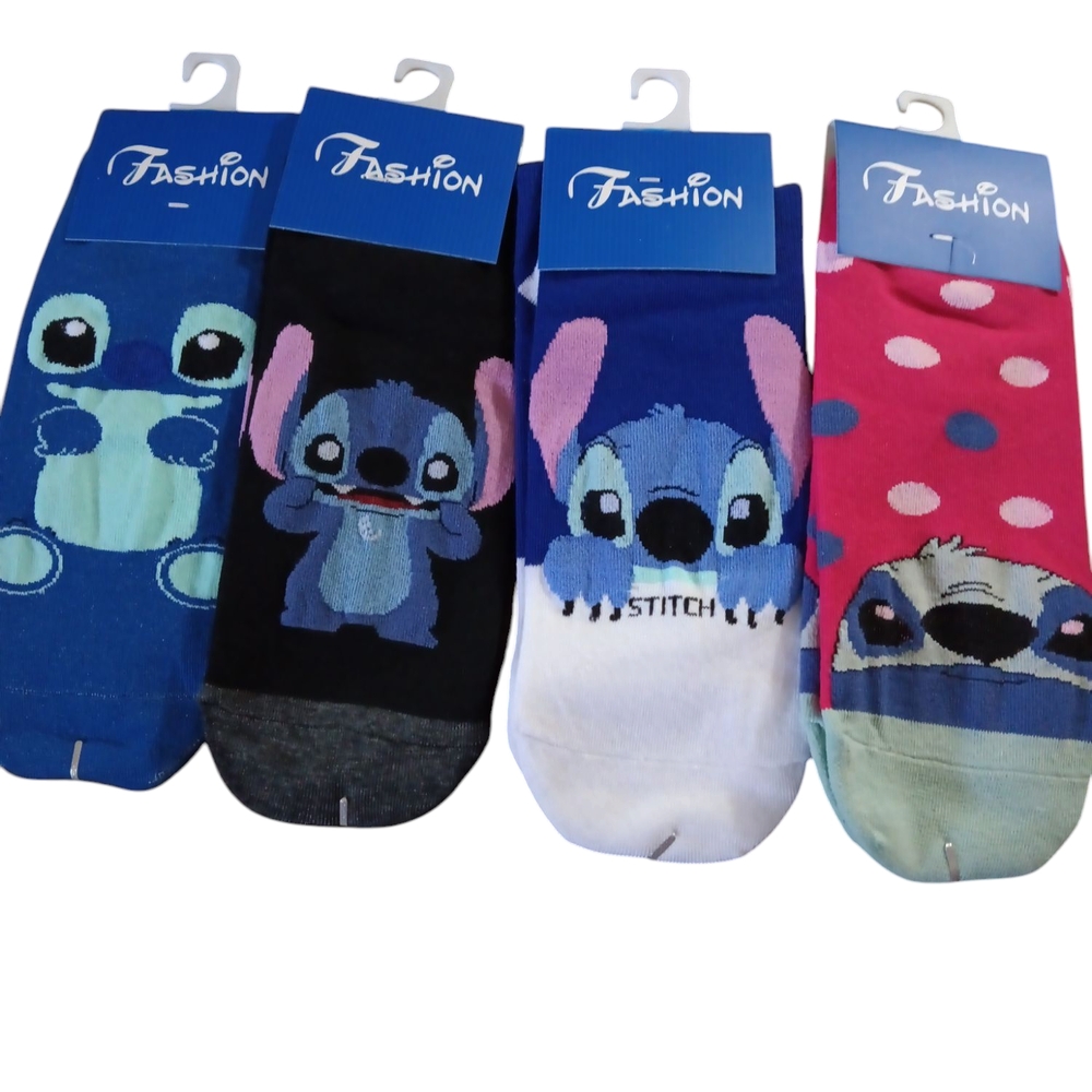 Stitch Character Socks Set